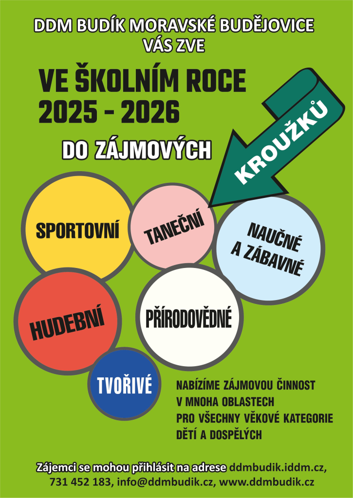 Nabídka kroužků 2025 / 2026